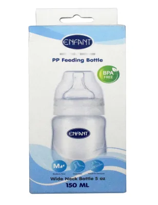 Enfant Baby PP Wide Neck Feeding Bottle 5 oz BPA FREE