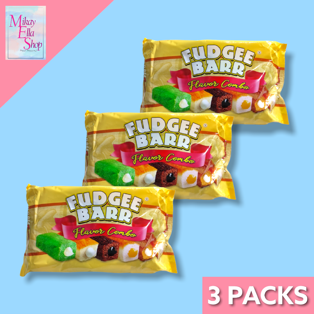 Fudgee Barr Cake Flavor Combo (3packs x 390g) | Lazada PH