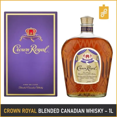 Crown Royal Blended Canadian Whisky 1L