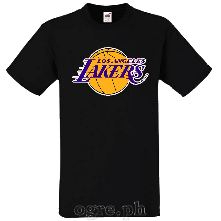 Los Angeles Lakers Logo on Soft Premium 100% Cotton Tee from Fruit of ...