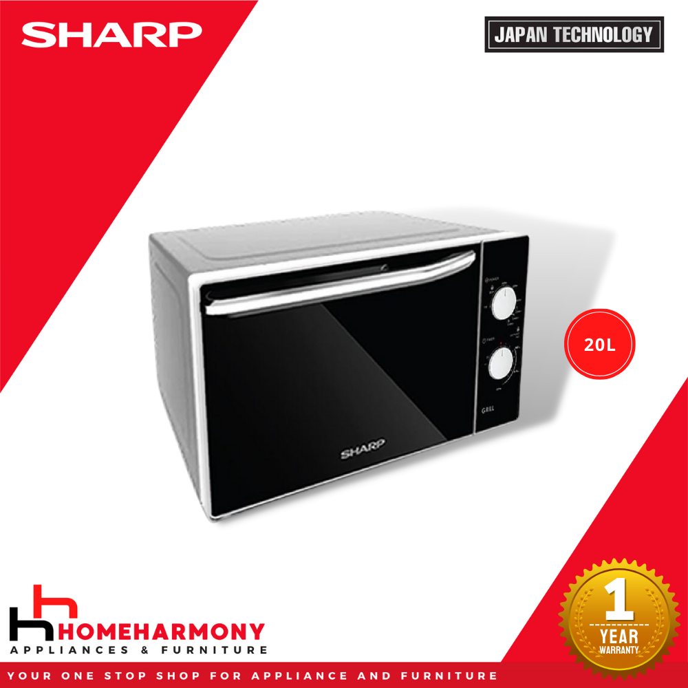 Sharp Microwave Oven wtih Grill R61E(S) 20 Liters [ Home Harmony