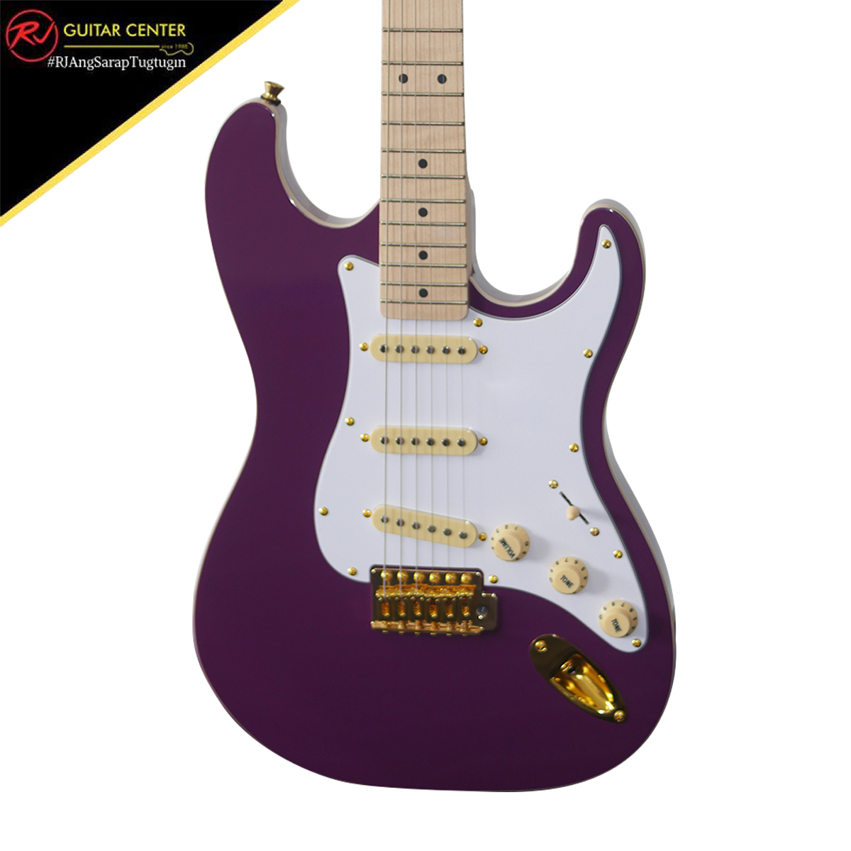 RJ Gigline Special Edition Skycaster Purple Heart Stratocaster Electric Guitar Lazada PH