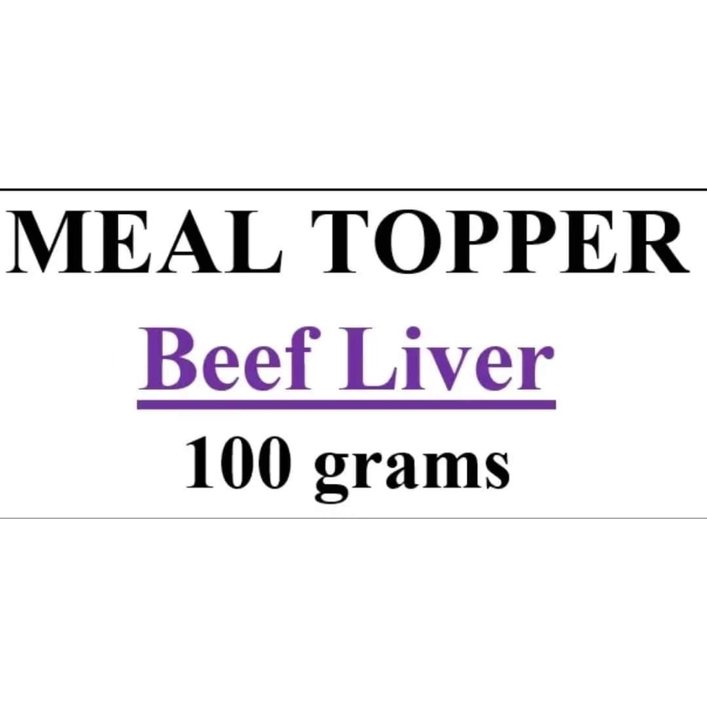 All natural Chicken Beef Liver Powder 40g Meal topper for dogs cats For