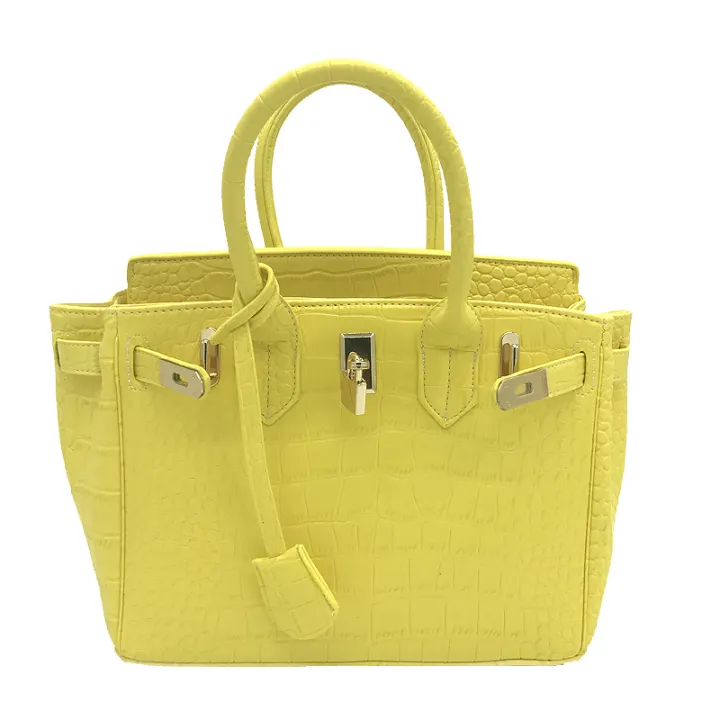 yellow crocodile birkin