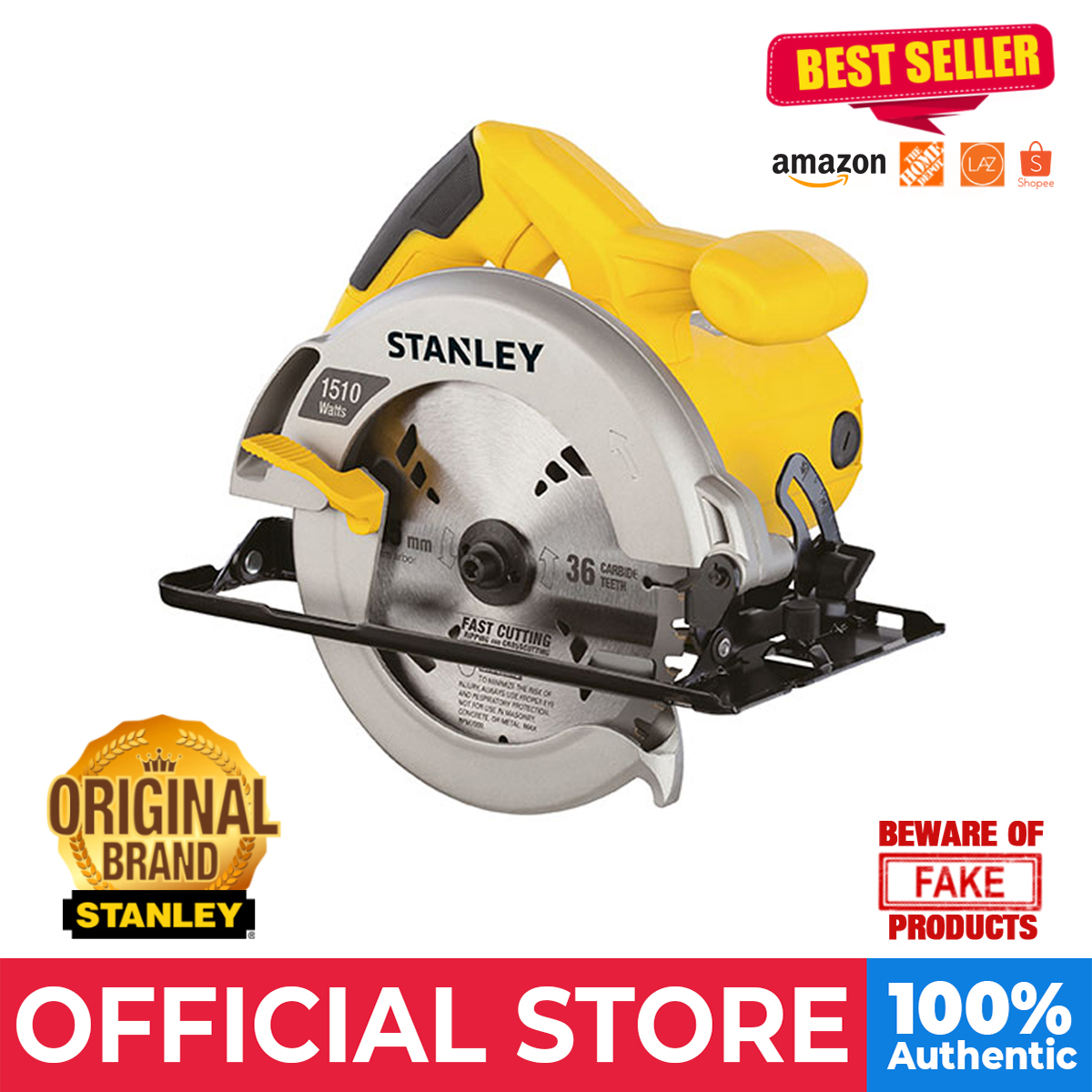 Stanley 185mm Circular Saw STEL311 Lazada PH