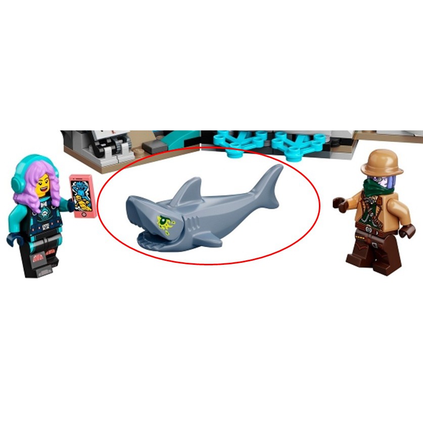 Lego great white shark 2020 hot sale