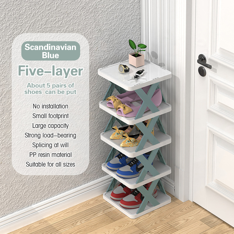 9 Layers Shoe Rack Folding Multitier Shoe Rack DIY Simple Shoes