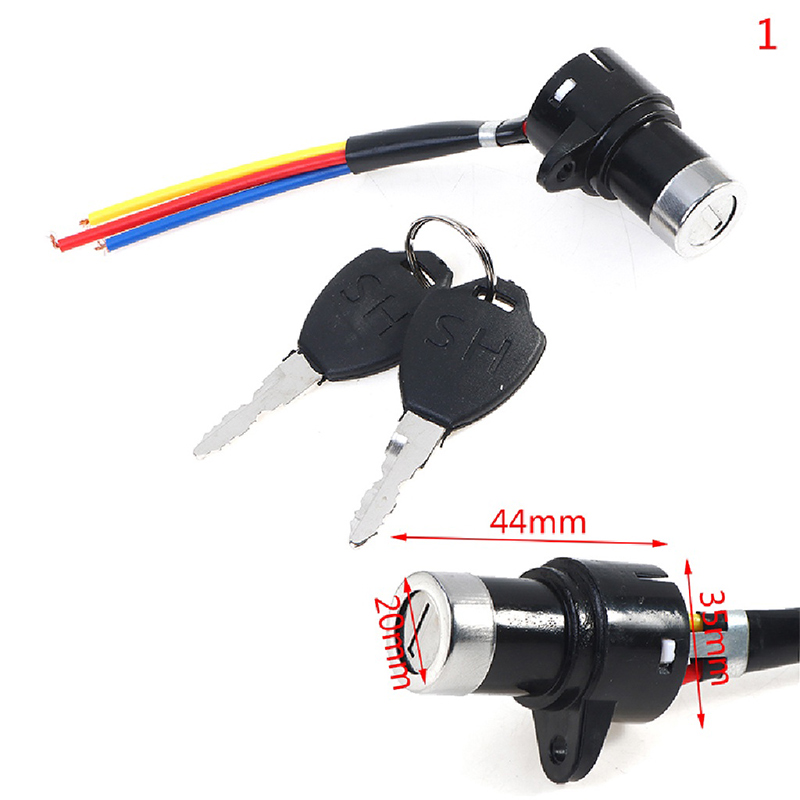 3 Wires Universal Ignition Power Lock Ebike Ignition Switch Susi Ng