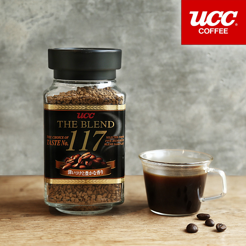 UCC) The Blend 117 Instant Coffee (Jar) – Japanese Green Tea Shops