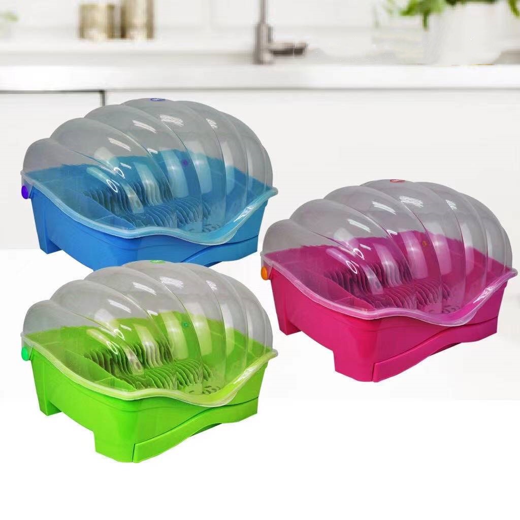 8806 Mini Shell Dish Drainer With Drip Tray home "RANDOM COLOR" Lazada PH