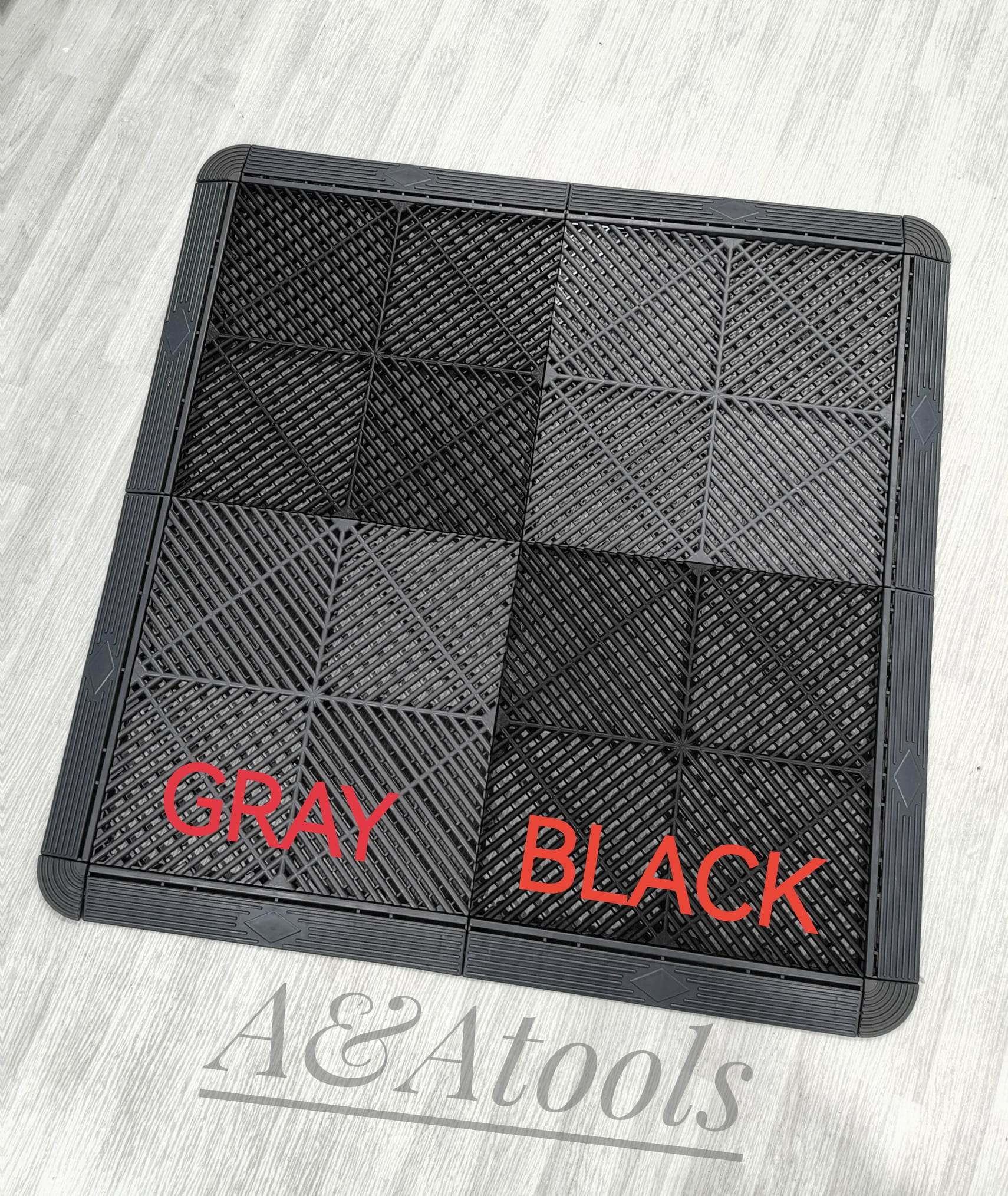 Garage Floor Tile / Event Car Wash Flooring Interlocking Tiles Weight