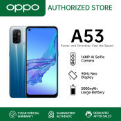 OPPO A53 4G Cellphone with 64GB Storage and Fast Charging