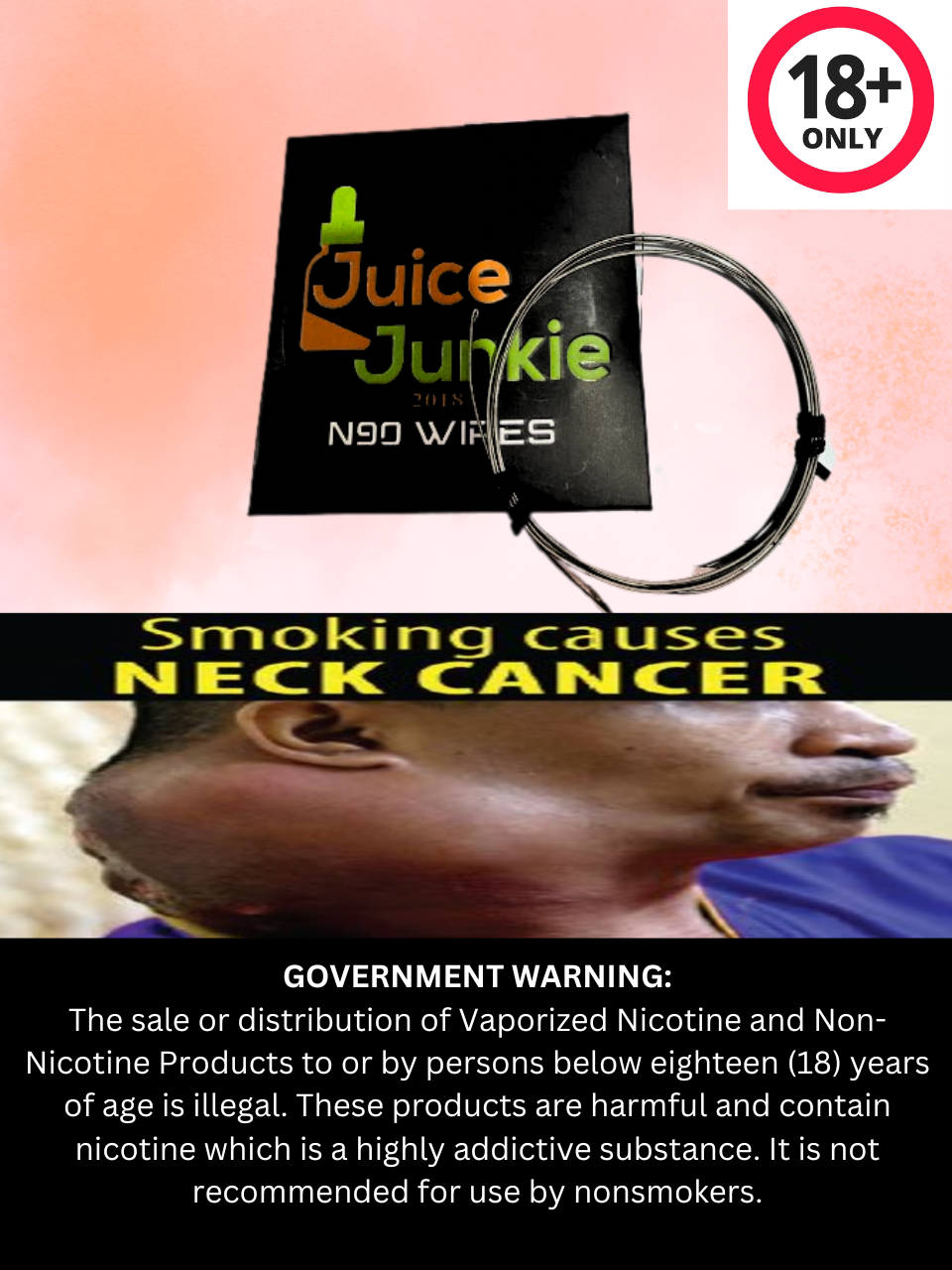 Juice Junkie 1 Meter Vape Wire N90 Coil Fused Clapton/Clapton/Alien