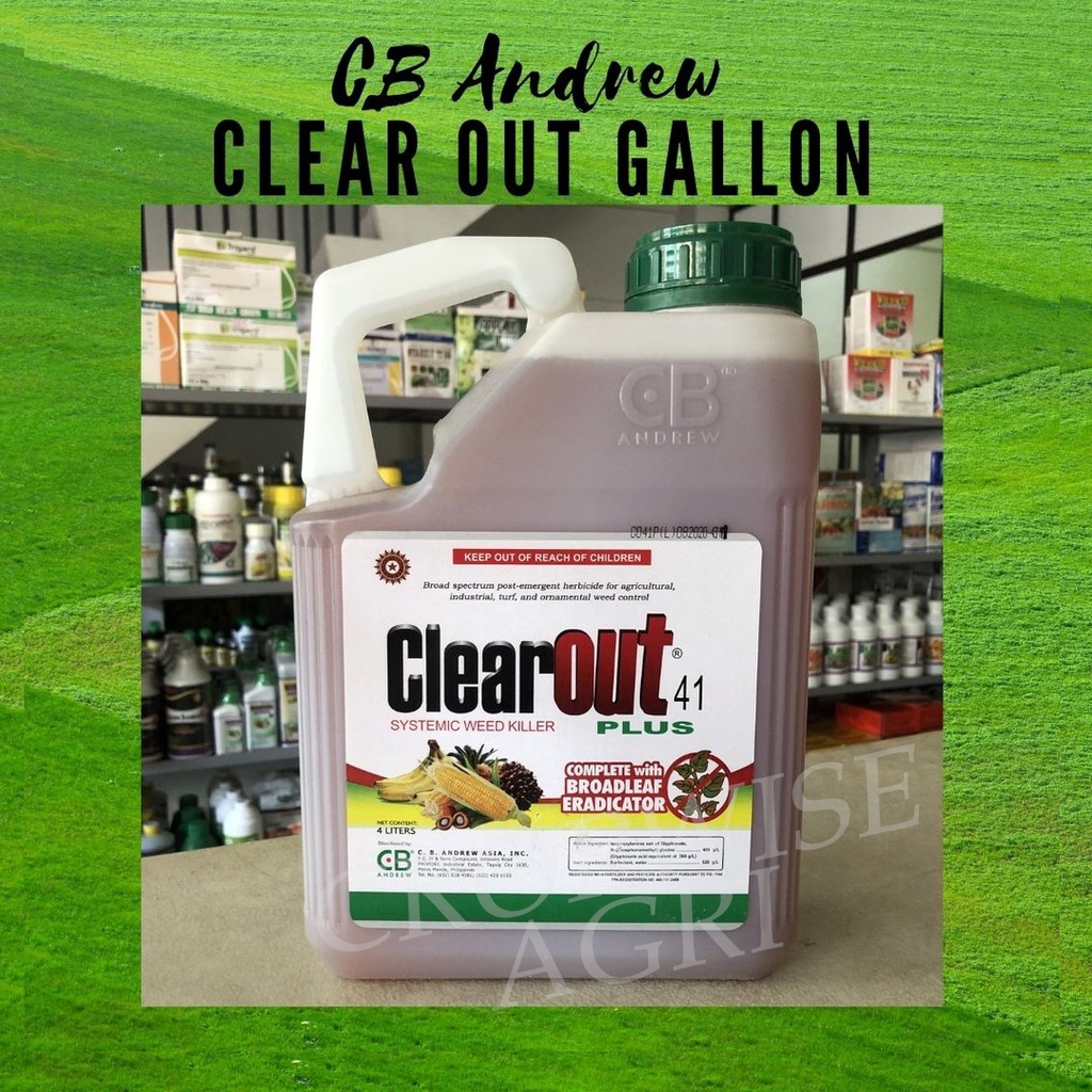 CB Andrew CLEAR OUT 4 liters Herbicide | Lazada PH