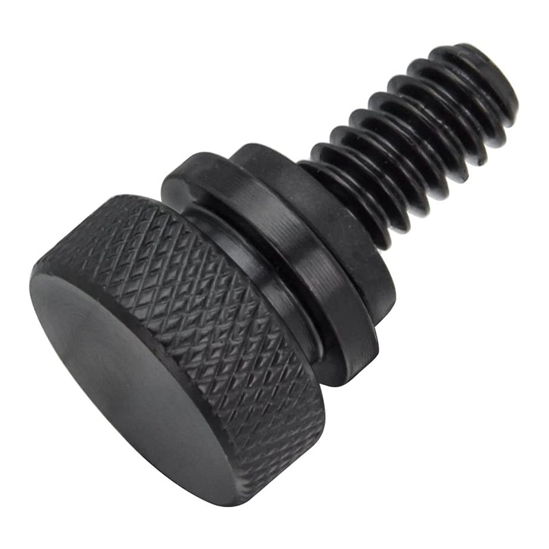 Seat Bolt Screws Quick Mount 1/4inch-20 Compatible for Touring Sportster Softail 1996-2021