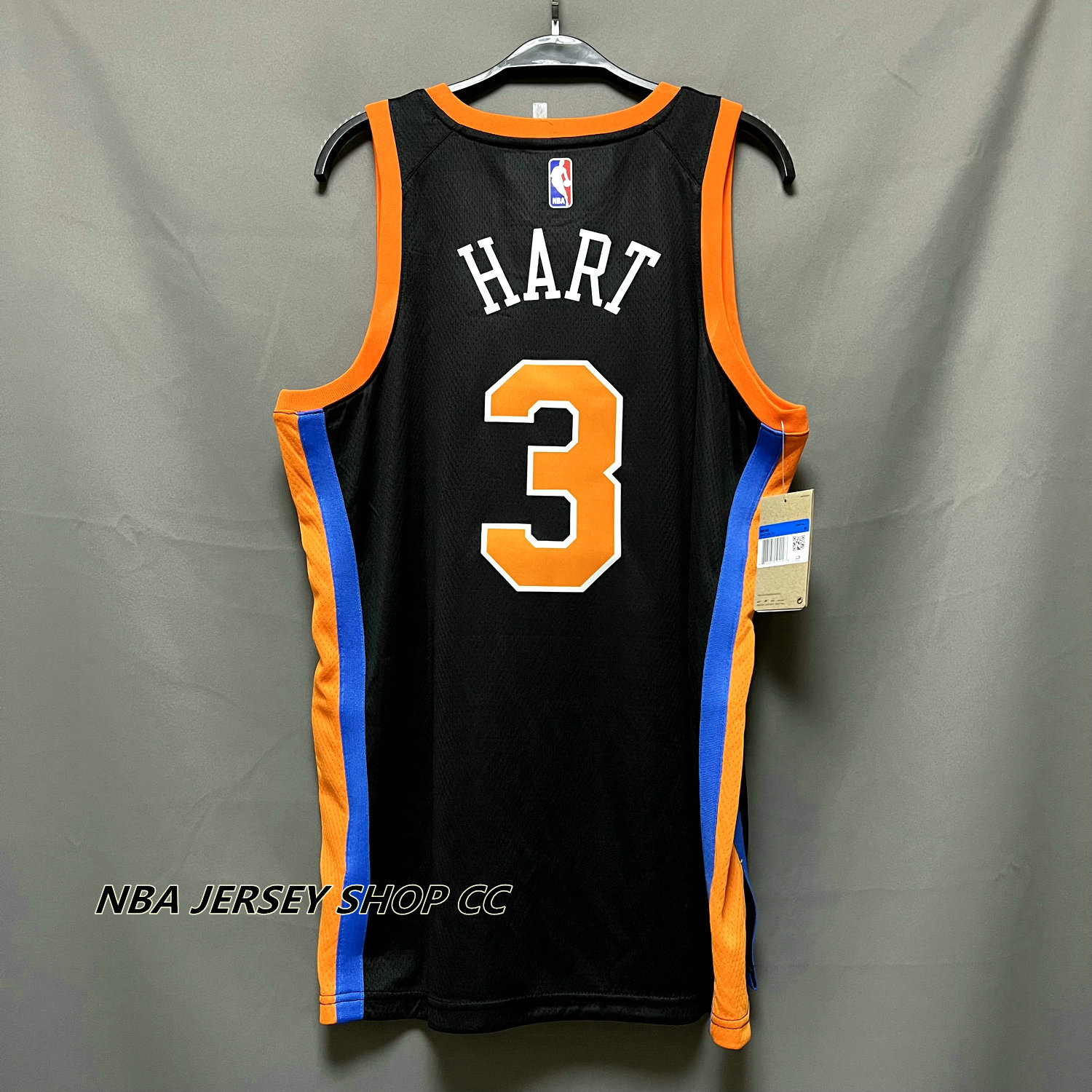 New York Knicks Josh Hart 2022-23 Statement Edition Jersey Navy