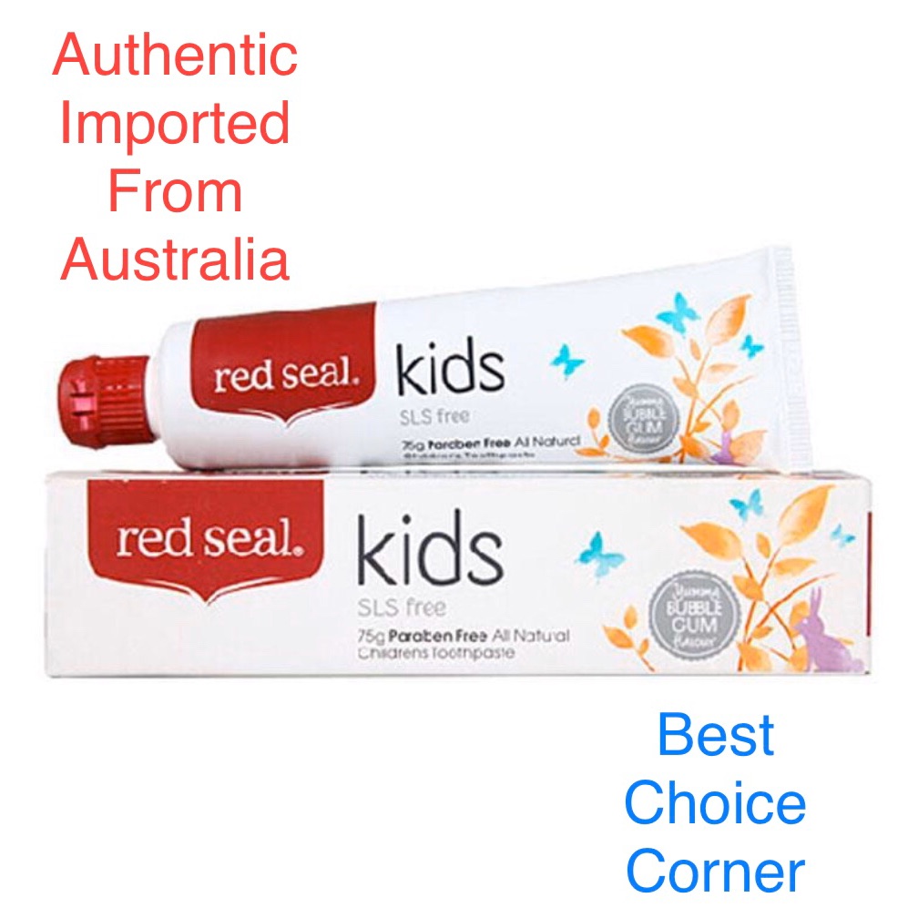 Red Seal Kids Toothpaste Sodium Lauryl Sulphate Free Lazada PH