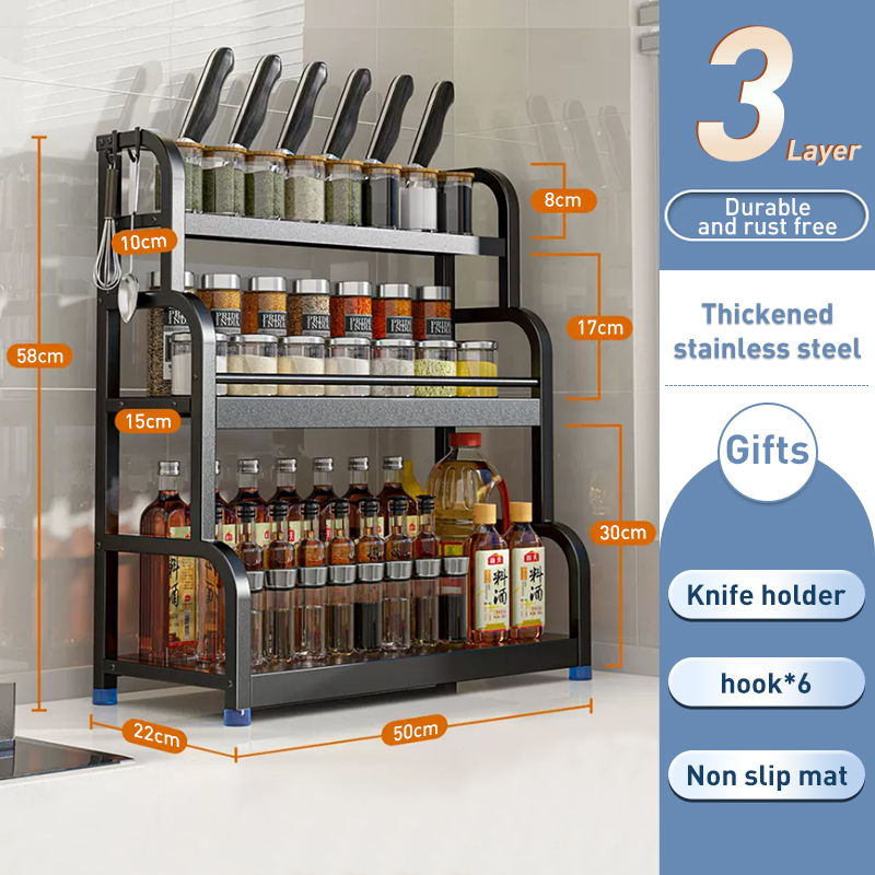 Spice Rack kitchen organizer Condiments Rack condiments organizer Spice