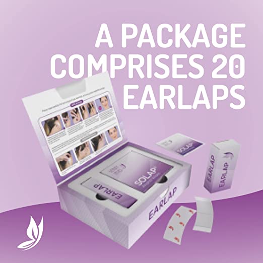 Earlap MAXHOLD Cosmetic Ear Corrector - Solves Big Ear Problem - Aesthetic  Correctors for Prominent Ears - Protruding Ear Correctors, Short of