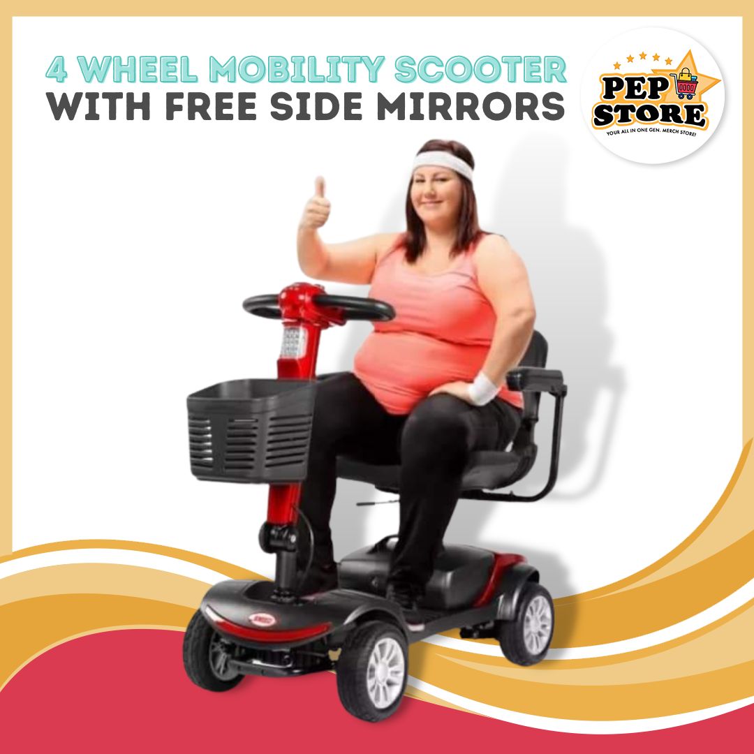 Pep Store PREMIUM QUALITY 4 Wheel Mobility Scooter / Mobility Electric
