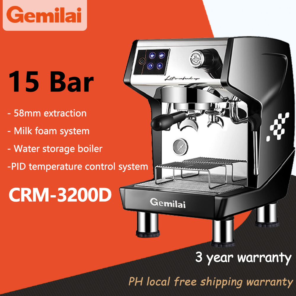 CRM3200D Commercial Semi-automatic Coffee Machine