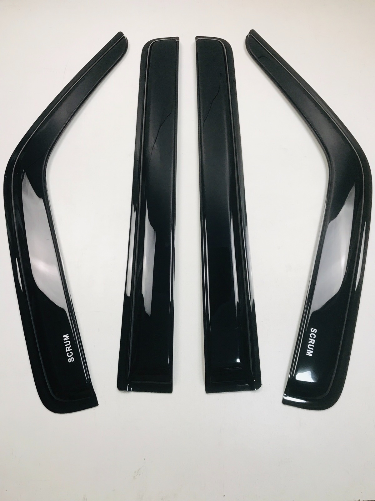 Mazda Scrum Mini Van Wagon Window Guard Oem-grade   Deep Black   Thick 