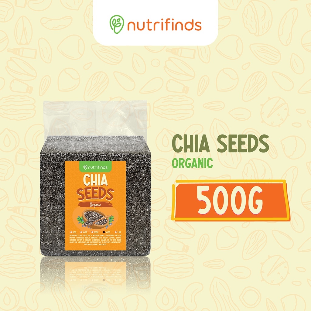 Nutrifinds® Organic Black Chia Seeds BULK Lazada PH
