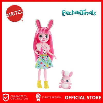 Enchantimals 6-Inch Doll & Animal - Bree Bunny