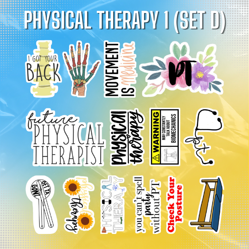 You Can't Spell Party Without PT - Physical Therapy - Sticker