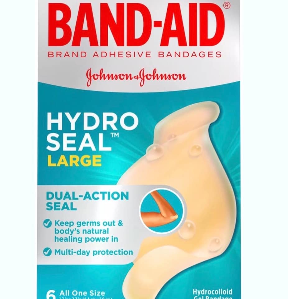 Hydro Seal BandAid Advanced Healing Waterproof Hydrocolloid Gel