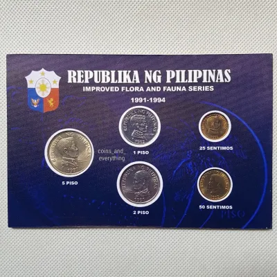 Complete Improved Flora & Fauna Coin Set (UNC)