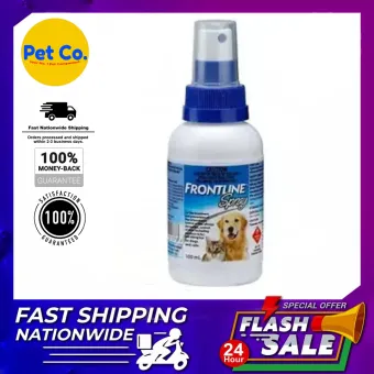 frontline flea and tick spray
