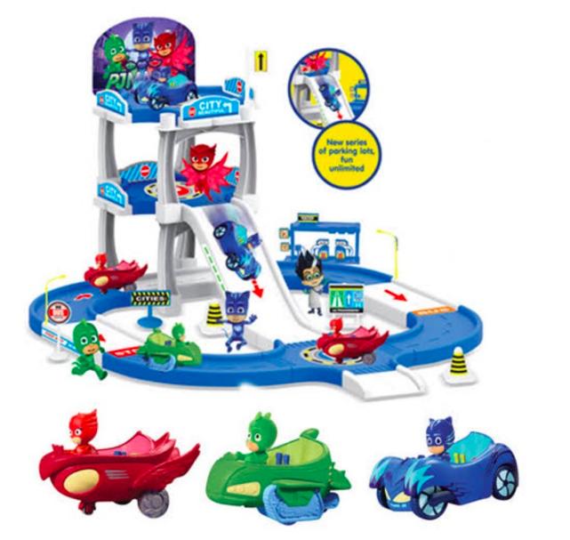 pj mask car track