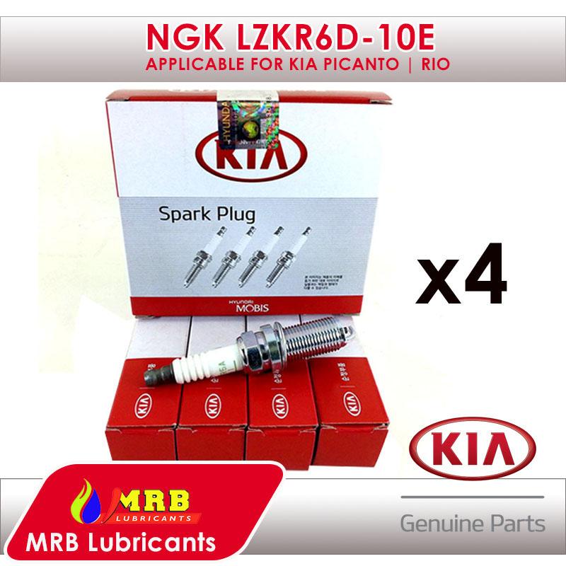 NGK LZKR6D10E Spark Plug for Kia Picanto 4 pcs 20122015 Lazada PH
