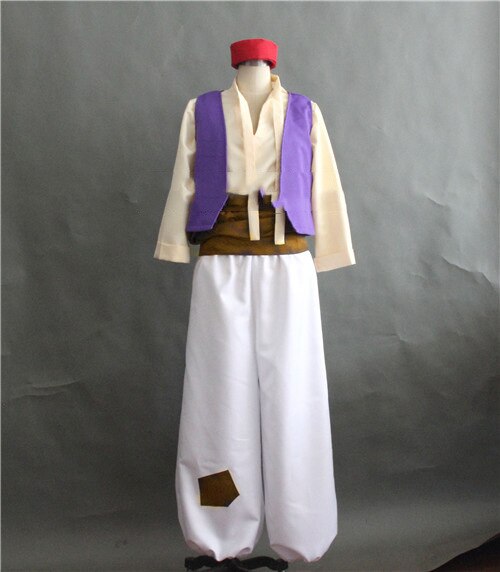 Anime Aladdin Halloween Men Cosplay Costume Prince Cosplay Costume For Men Aladdin Costumes Full Set Xs-3Xl