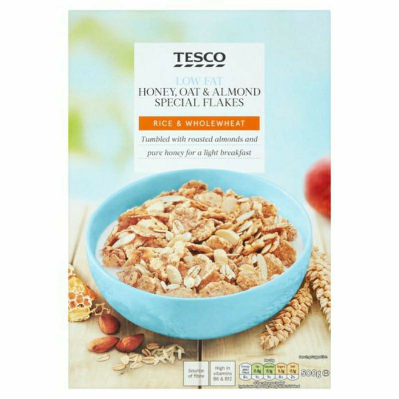 Tesco Cereals (Honey Nut, Frosted Flakes, Malt Wheats, Choco Hoops
