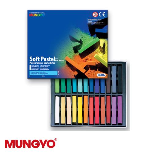 Mungyo Gallery Artist Soft Pastel : 36 Colors (Professional Grade)
