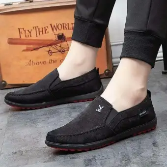 Beijing Cloth Slip On Loafers Shoes 