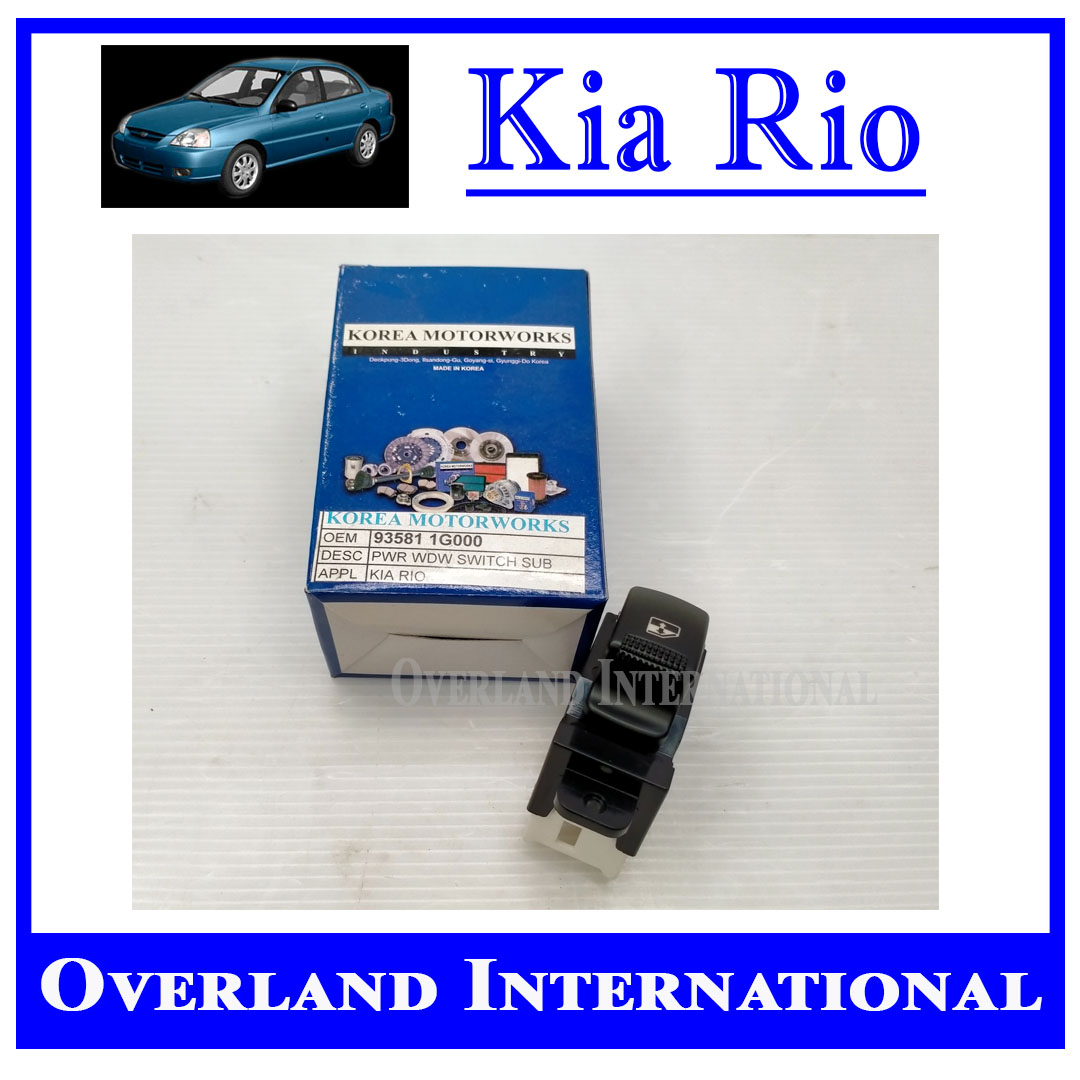 Door Power Window Switch for Kia Rio 2012-2017 L4 1.6L Front Driver Left  Side | eBay ウインドウスイッチコ KIA用RiOハイブリッド用2006-2010935701G11014ピンフロント左パワーウィンドウマスタース