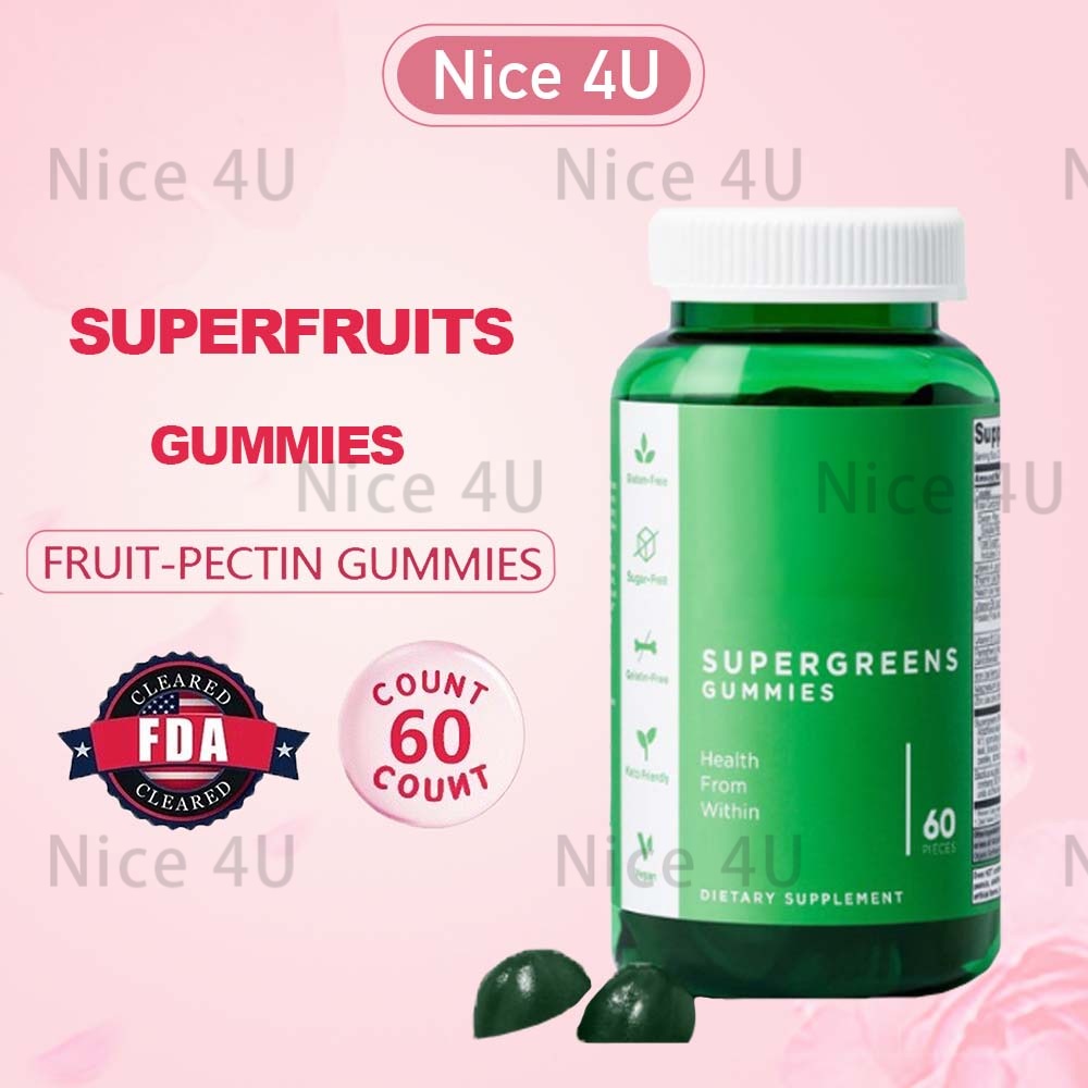 Spirulina Gummy is rich in chlorophyll, improves immunity, protects