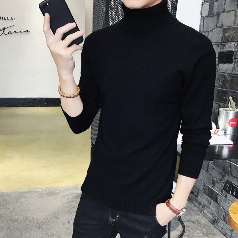 Tight black turtleneck on sale sweater