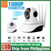 V380 Plus 360Eyes Wireless CCTV Camera with Night Vision