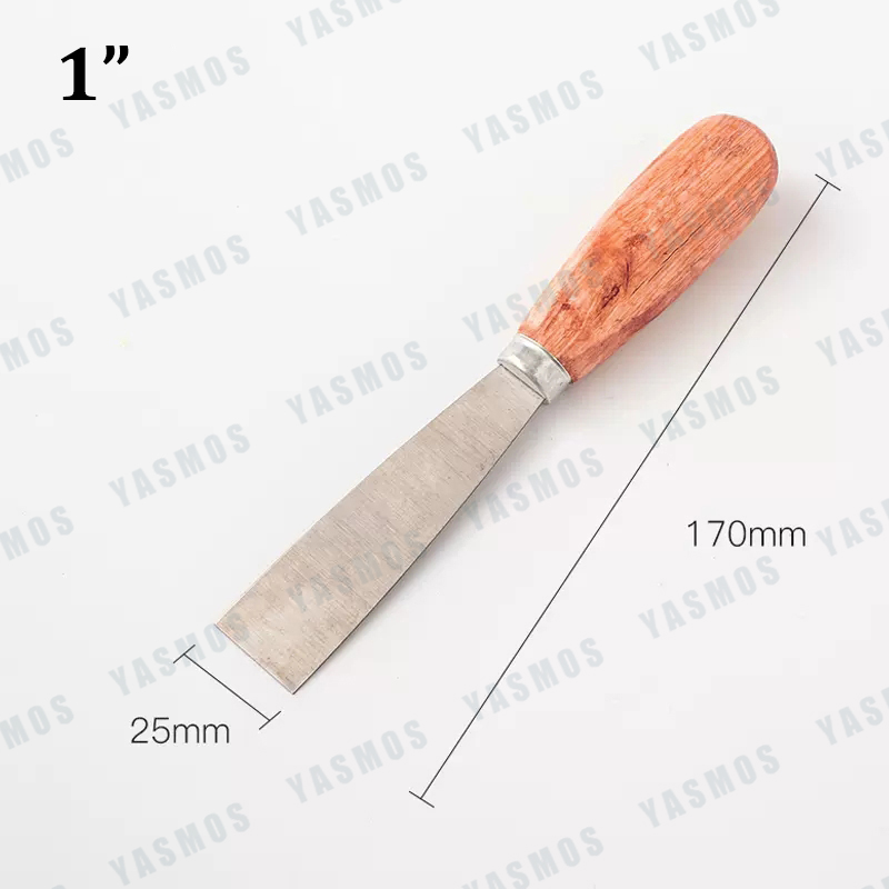 Putty Knife, Spackle Knife Set (1, 2, 3, 4 in), Stainless Steel Paint