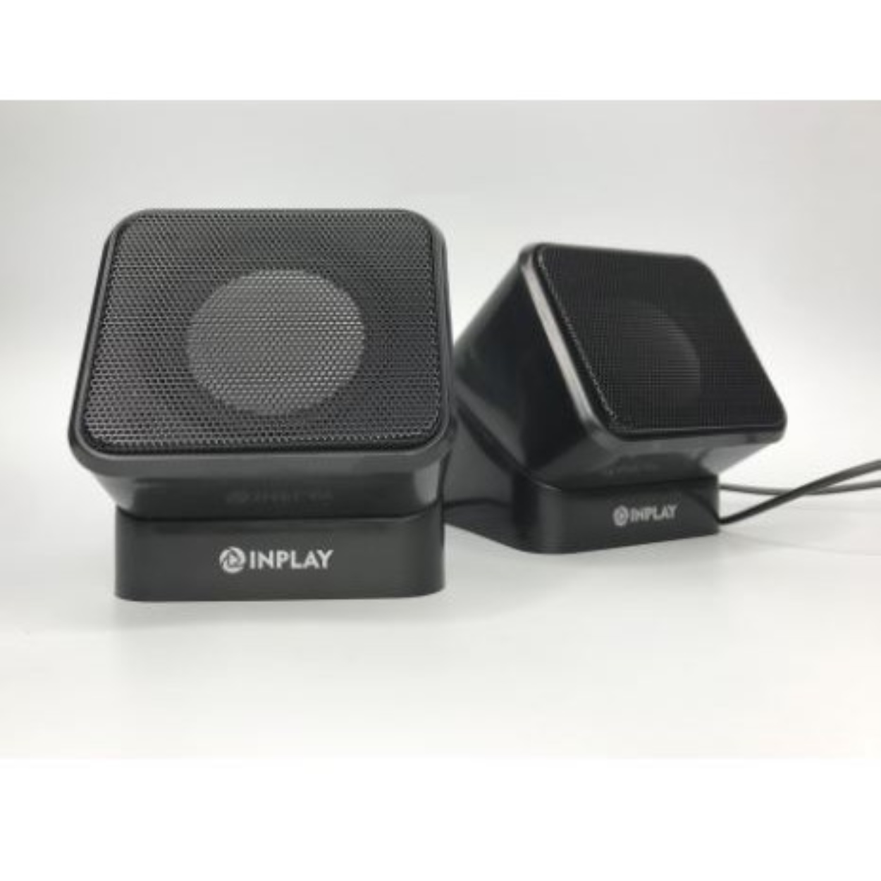 INPLAY (MS-001) MULTIMEDIA SPEAKER SYSTEM BUILT-IN AMPLIFIER pc speaker ...