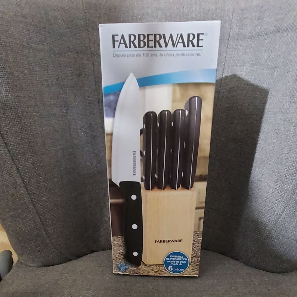 farberware 6 piece knife set