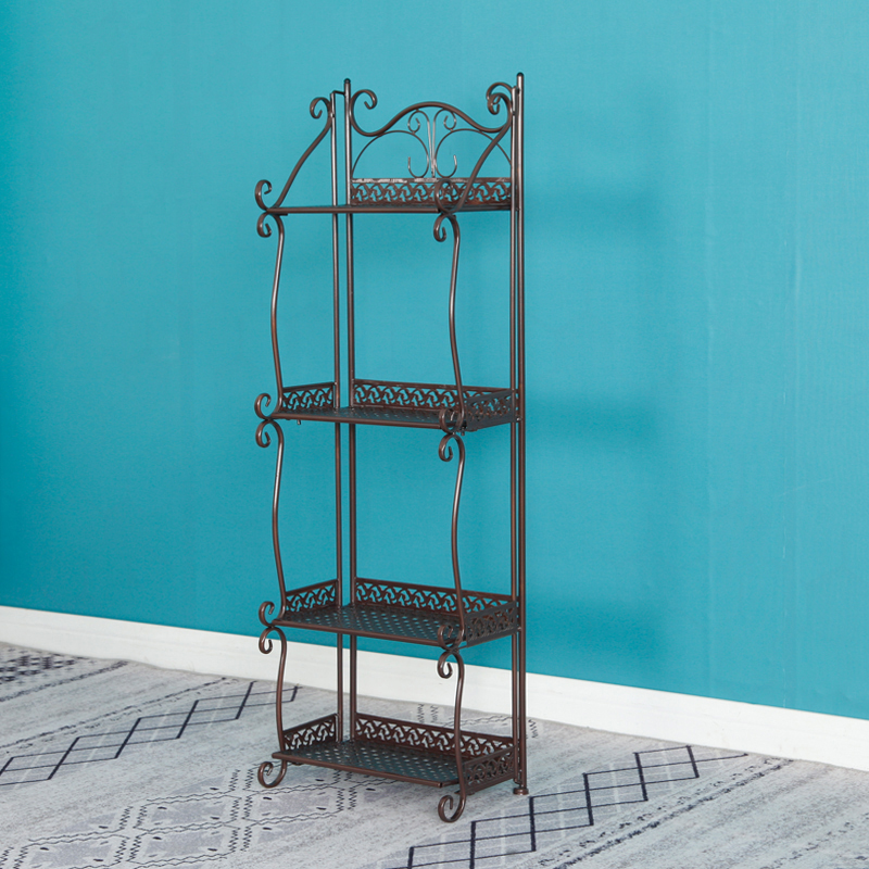 TEMU 3/4 layer Room Rack Bathroom Shelves Rolling Trolley Kitchen Organizer Bath Organizer