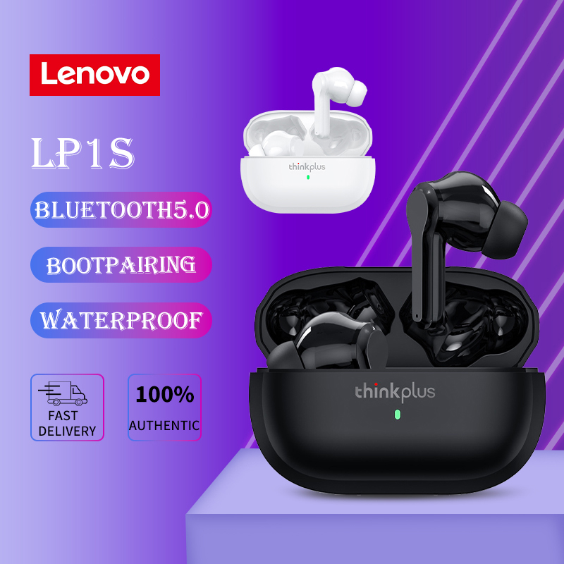 Lenovo LP1S TWS Bluetooth Earphones 5.0 Wireless Smart Noise