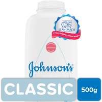 johnson's baby powder 500g price