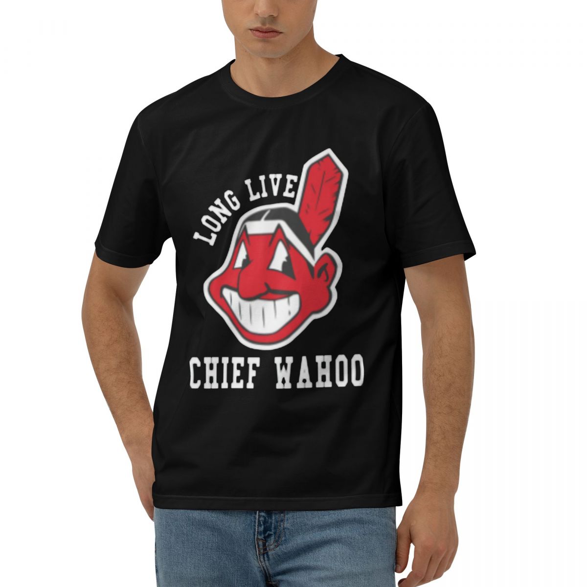 Long Live Chief Wahoo Men T Shirt