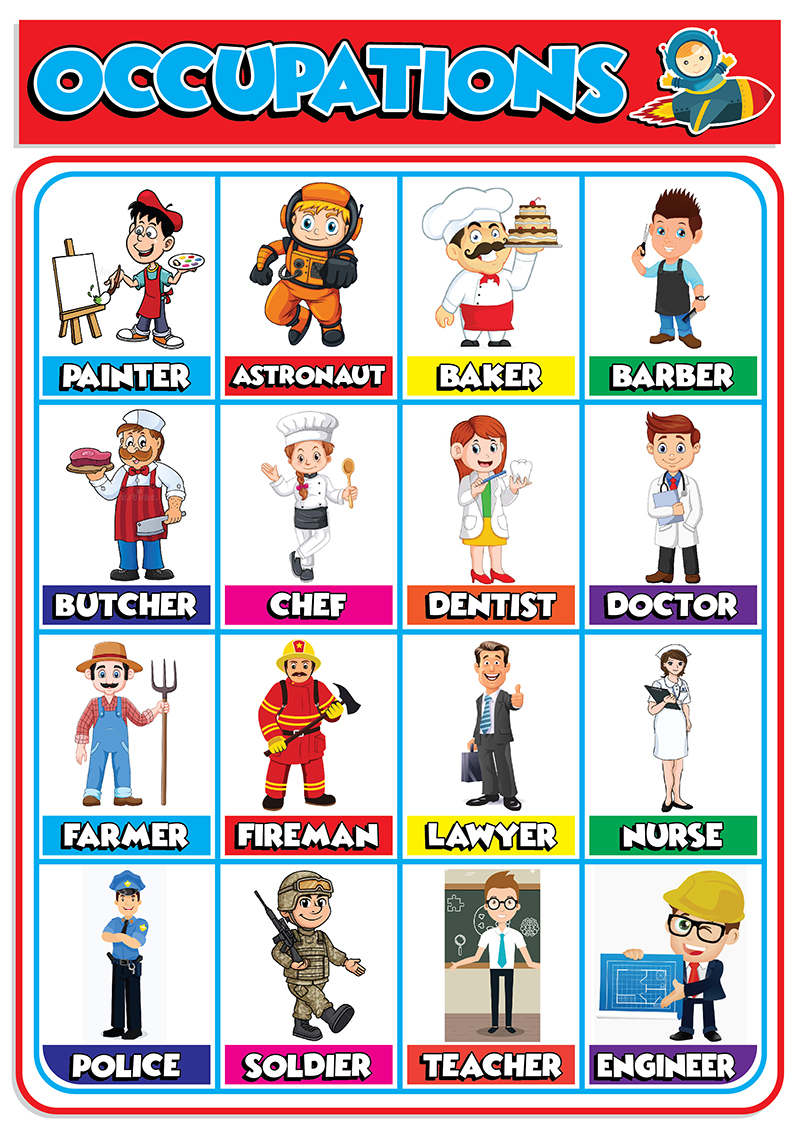 occupations-v2-educational-chart-a4-size-poster-waterproof-print